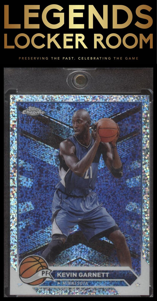 2023-24 Topps Chrome #64 Kevin Garnett Speckle Refractors #/299