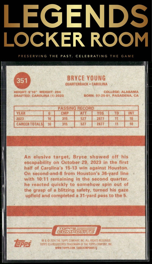 2023 Topps Composite #351 Bryce Young