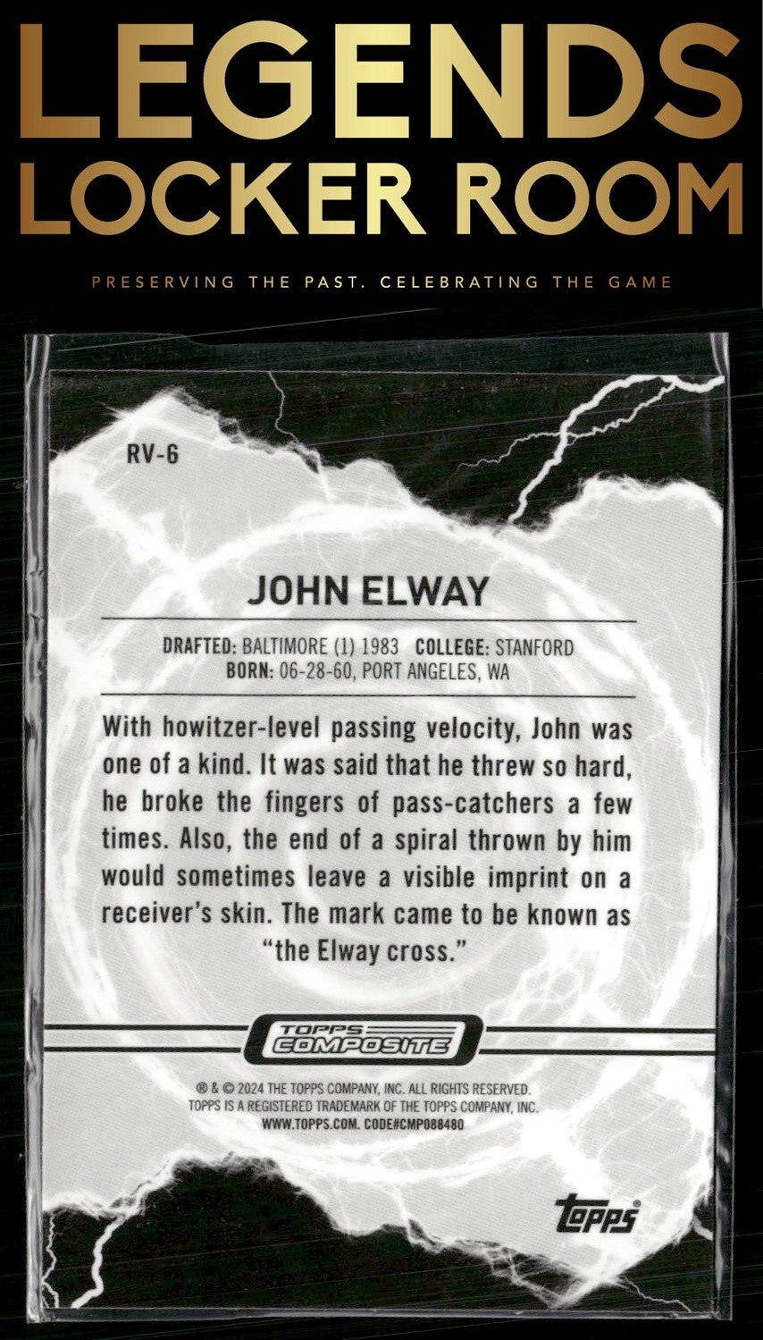 2023 Topps Composite #RV-6 John Elway Resurgence Voltaic