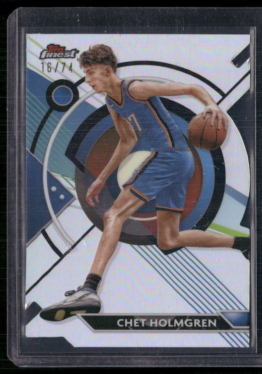 2023-24 Finest #33 Chet Holmgren Refractors Die Cut #/74