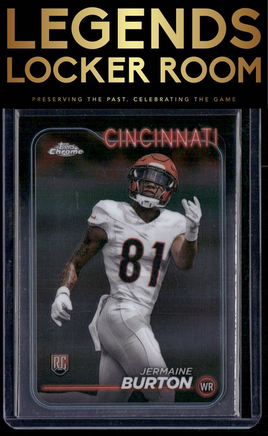 2024 Topps Chrome #240 Jermaine Burton
