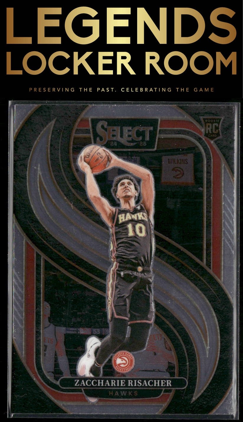 2024-25 Panini Select #180 Zaccharie Risacher