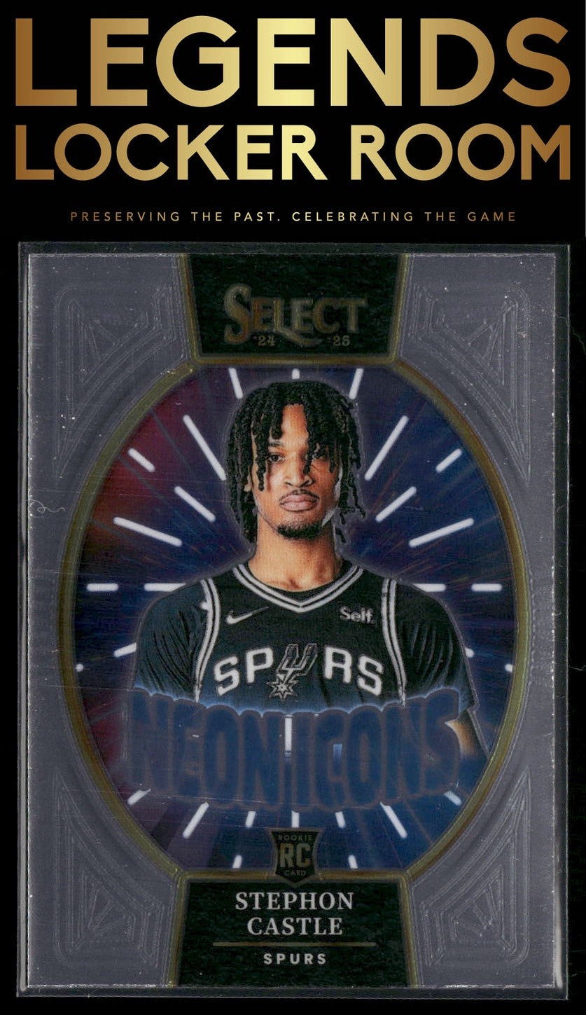 2024 Panini Select #3 Sephon Castle Neon Icons
