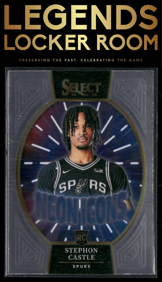 2024 Panini Select #3 Sephon Castle Neon Icons