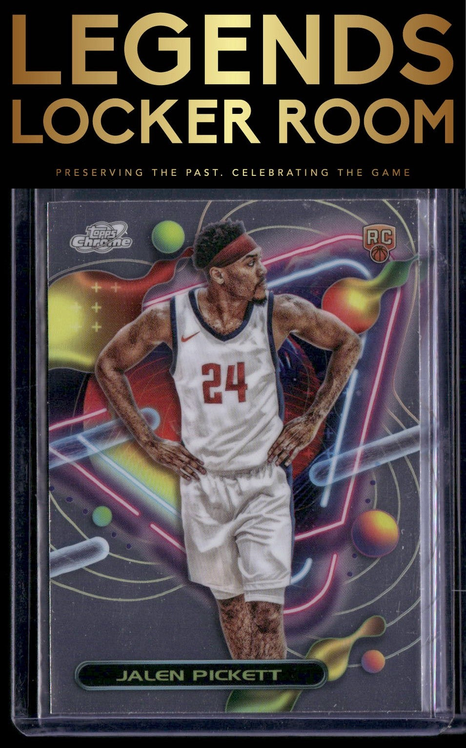 2023-24 Topps Chrome Cosmic #179 Jalen Pickett