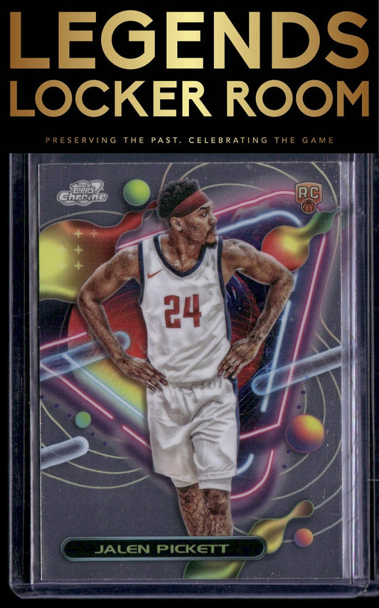 2023-24 Topps Chrome Cosmic #179 Jalen Pickett