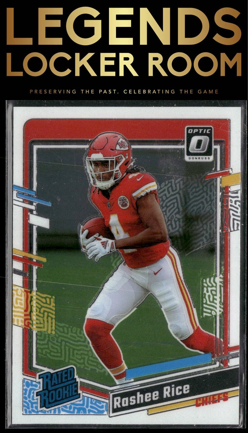 2023 Donruss Optic #257 Rashee Rice