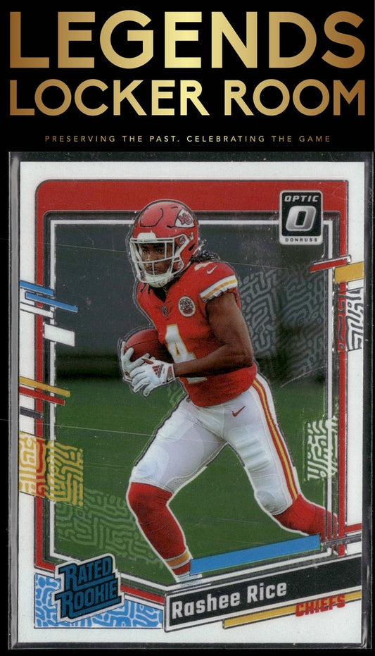 2023 Donruss Optic #257 Rashee Rice