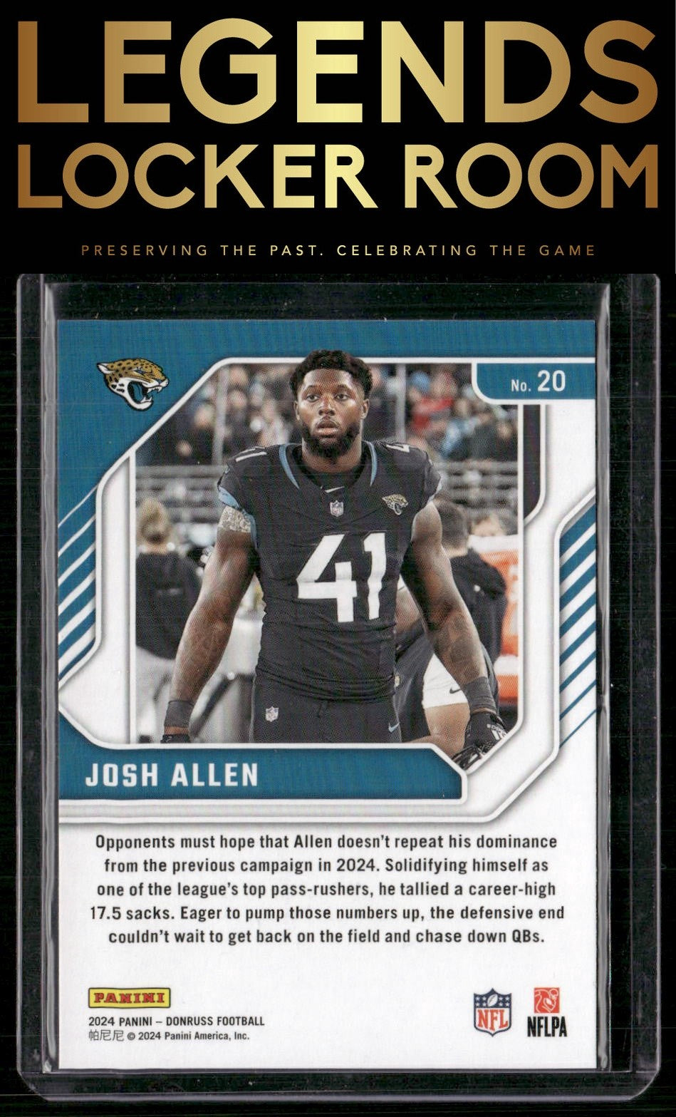 2024 Donruss #20 Josh Allen The Elite Series