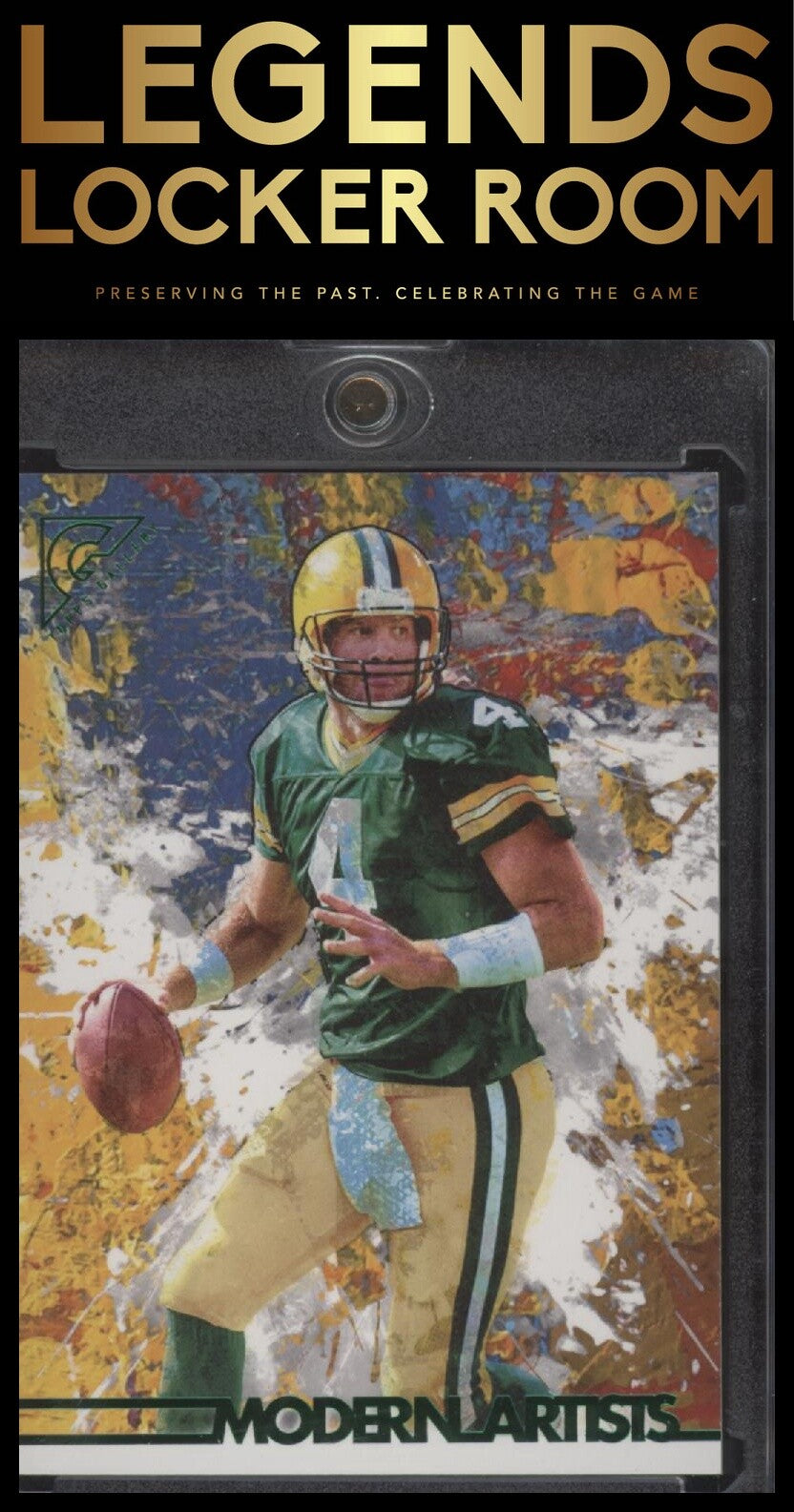 2023 Topps Composite #MA-2 Brett Favre Modern Artists Green #/250