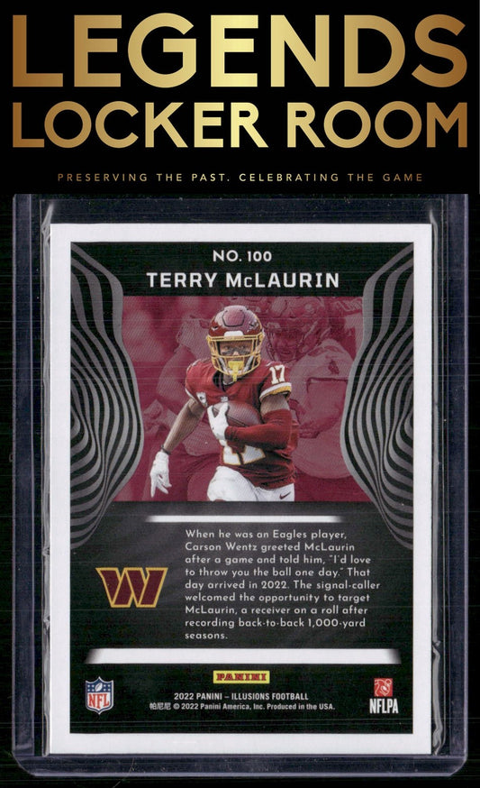 2022 Panini Illusions #100 Terry McLaurin Retail