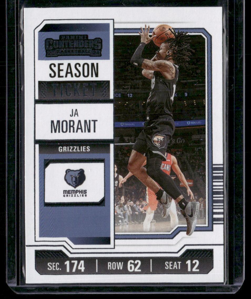 2023-24 Panini Contenders #74 Ja Morant Season Ticket Retail