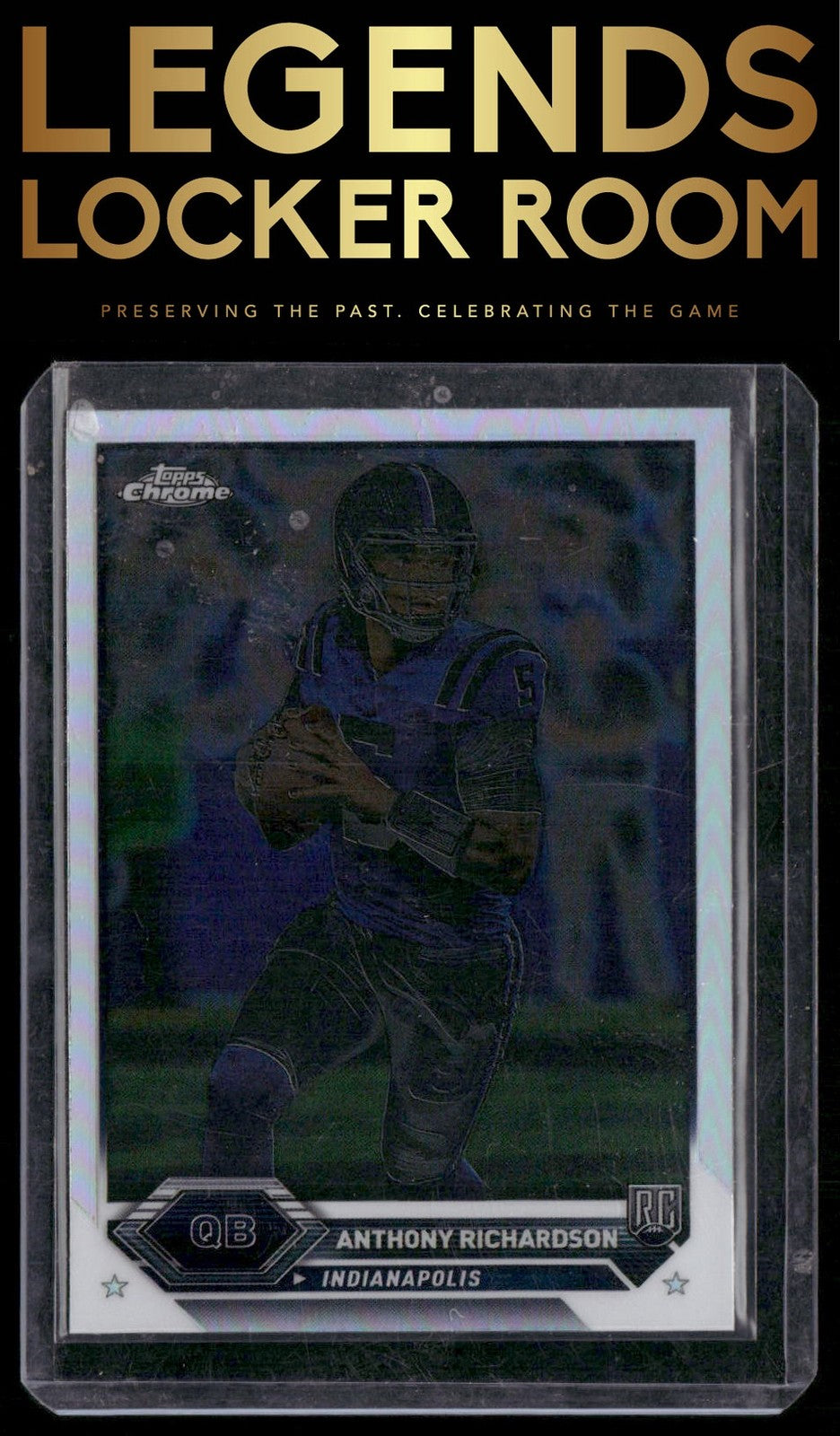 2023 Topps Composite #3 Anthony Richardson Topps Chrome Negative Refractor