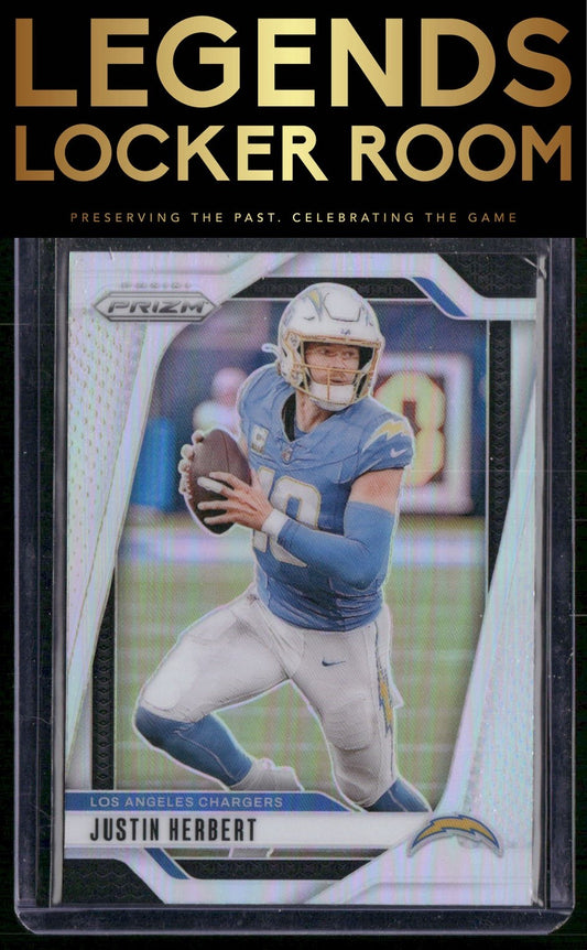 2024 Panini Prizm #157 Justin Herbert Silver
