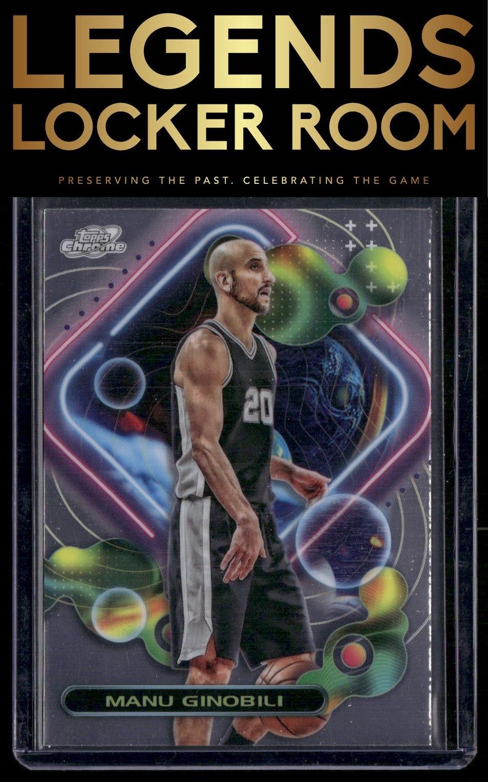 2023-24 Topps Chrome Cosmic #113 Manu Ginobili