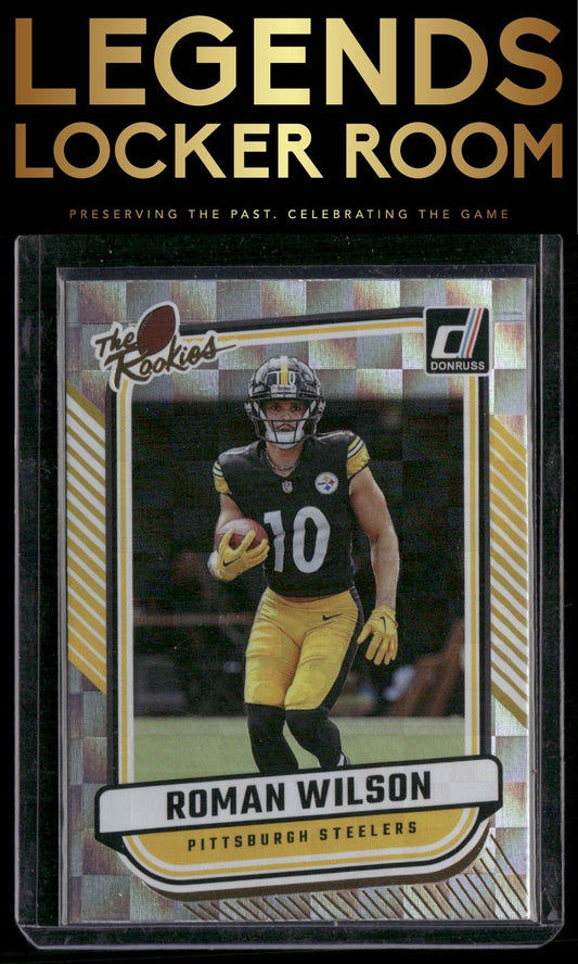 2024 Donruss #TR-19 Roman Wilson The Rookies