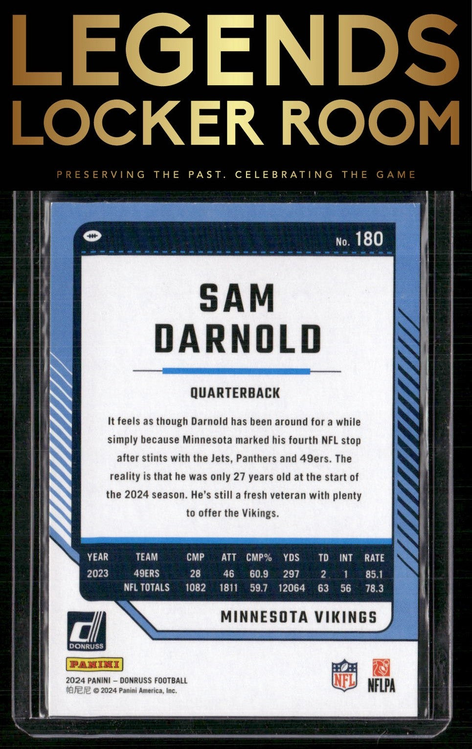2024 Donruss #180 Sam Darnold