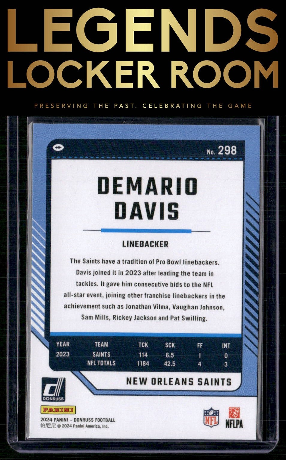 2024 Donruss #298 Demario Davis