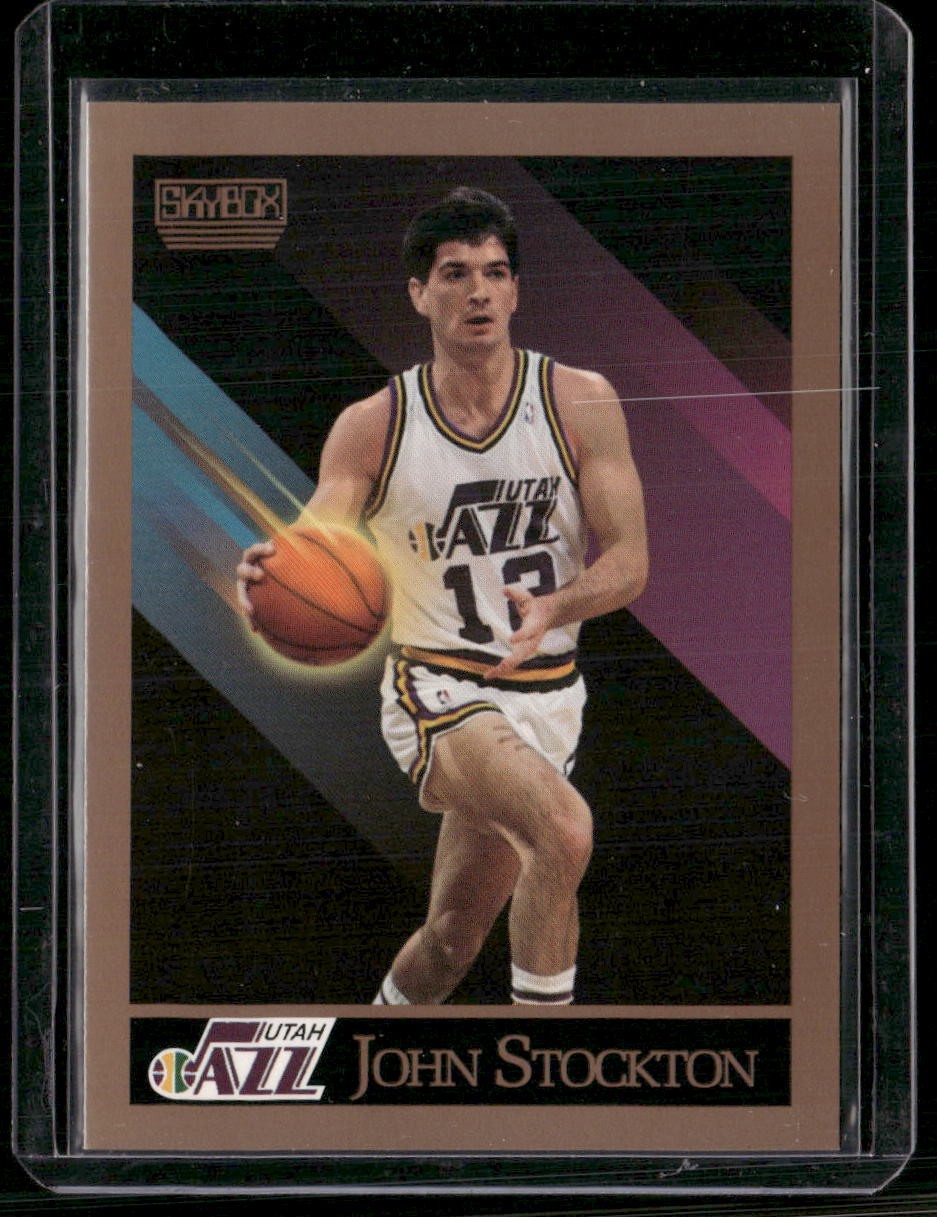 1990-91 SkyBox #284 John Stockton
