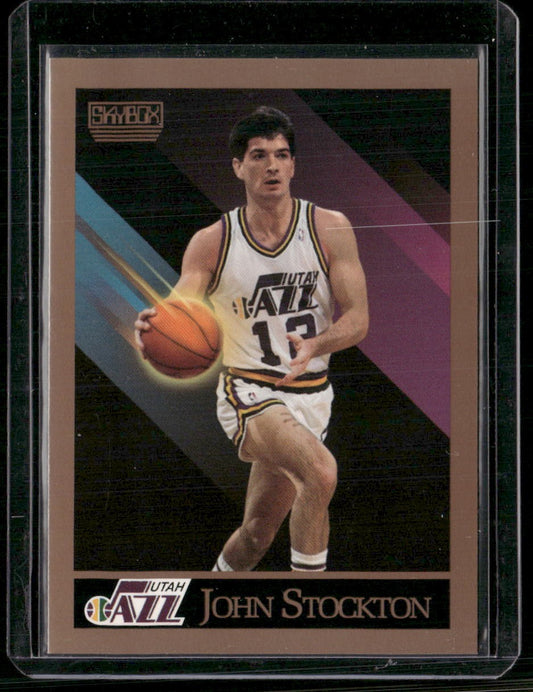 1990-91 SkyBox #284 John Stockton