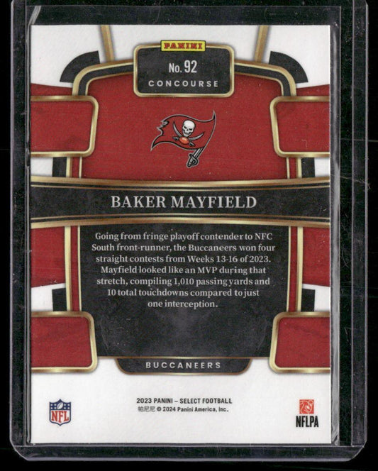 2023 Panini Select #92 Baker Mayfield