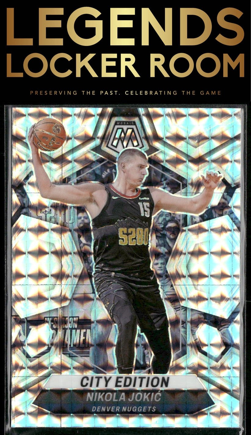 2023-24 Panini Mosaic #287 Nikola Jokic Mosaic