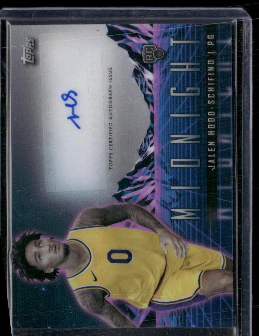 2023-24 Topps Midnight #RHS-JHS Jalen Hood-Schifino Rookie Horizon Signatures