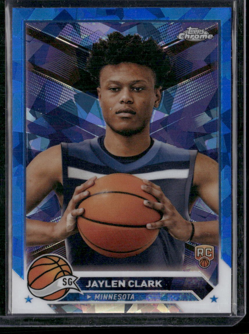 2023-24 Topps Chrome Sapphire #49 Jaylen Clark