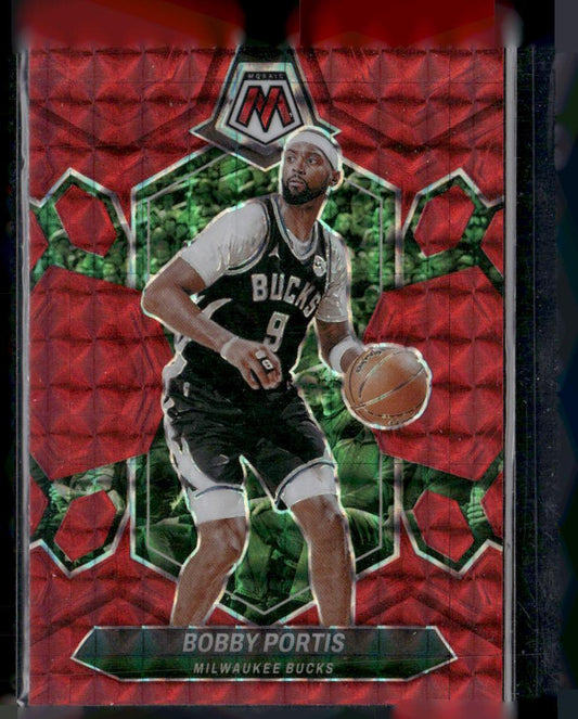 2023-24 Panini Mosaic #181 Bobby Portis Red