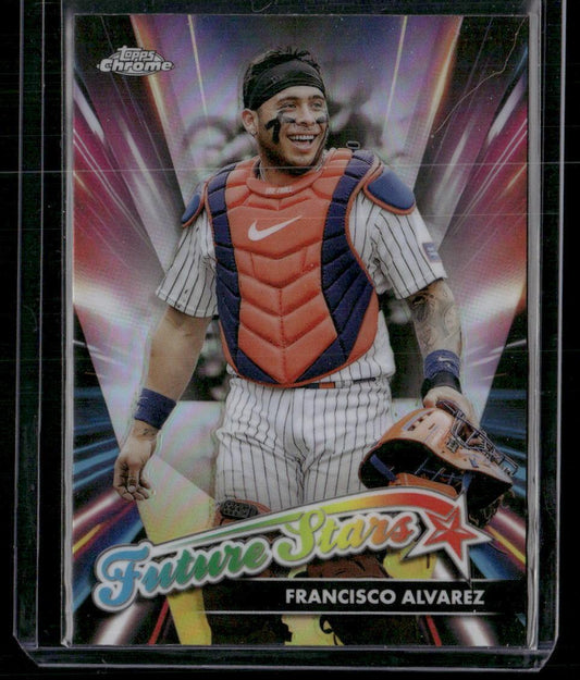 2024 Topps Chrome #FS-7 Francisco Alvarez Future Stars