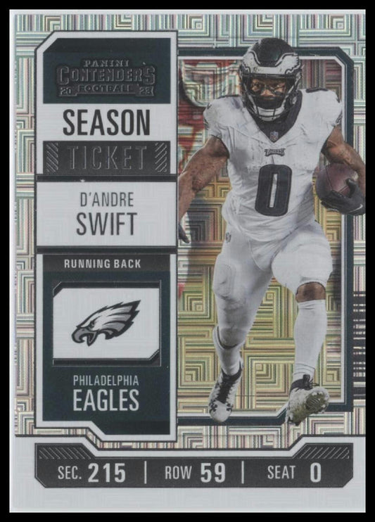 2023 Panini Contenders #78 D'Andre Swift