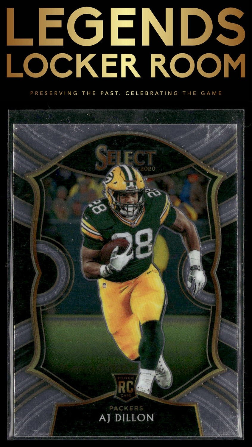 2020 Panini Select #65 AJ Dillon