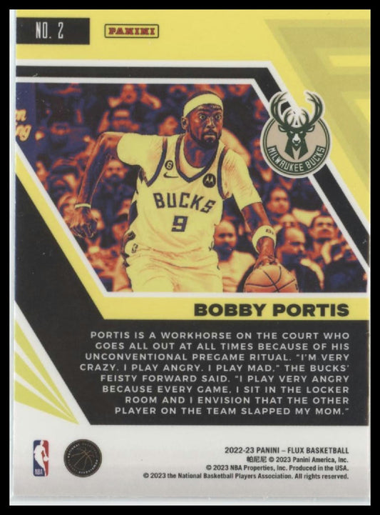 2022-23 Panini Flux #2 Bobby Portis