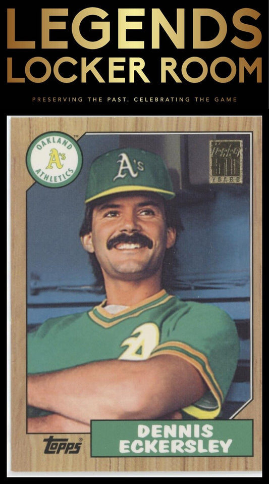 2001 Topps Traded & Rookies #T125 Dennis Eckersley