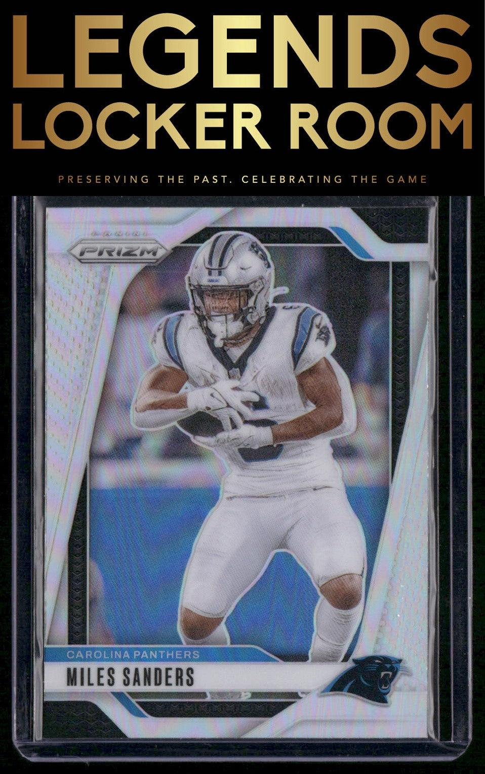 2024 Panini Prizm #38 Miles Sanders Silver