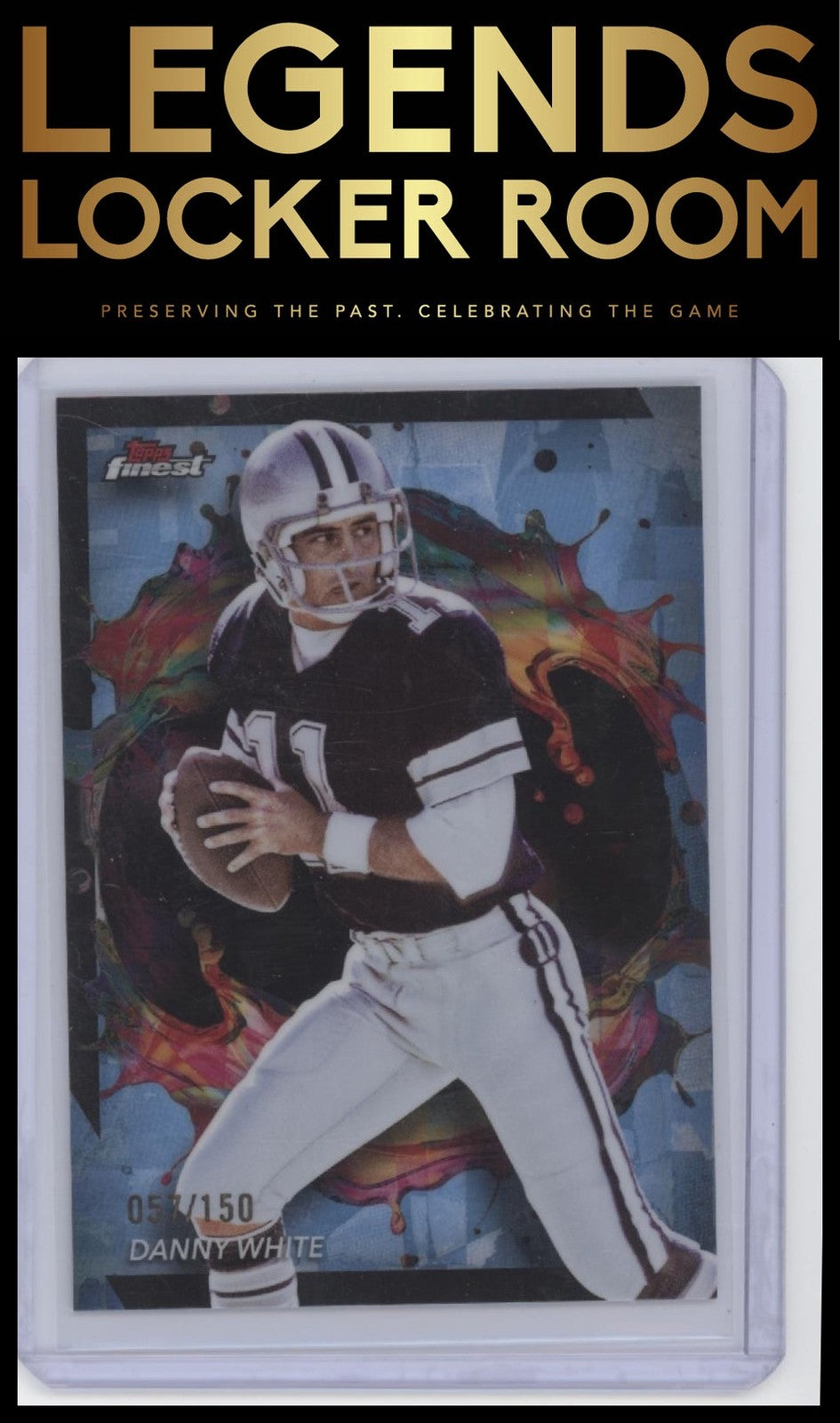 2024 Finest #209 Danny White Sky Blue Refractor #/150