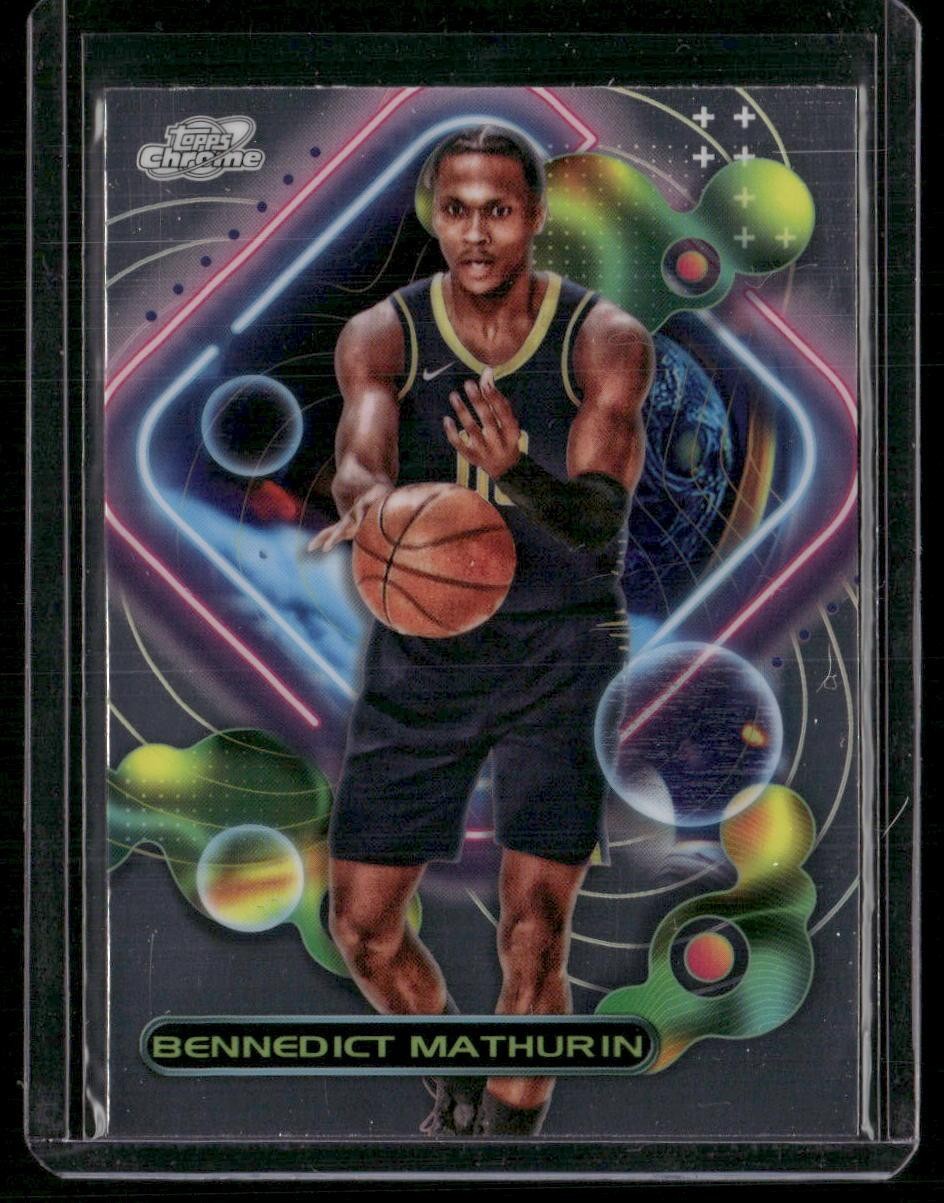 2023-24 Topps Chrome Cosmic #132 Bennedict Mathurin