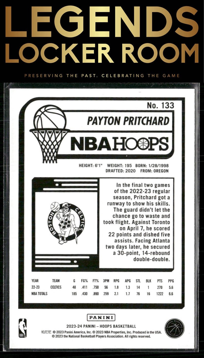 2023-24 Hoops #133 Payton Pritchard