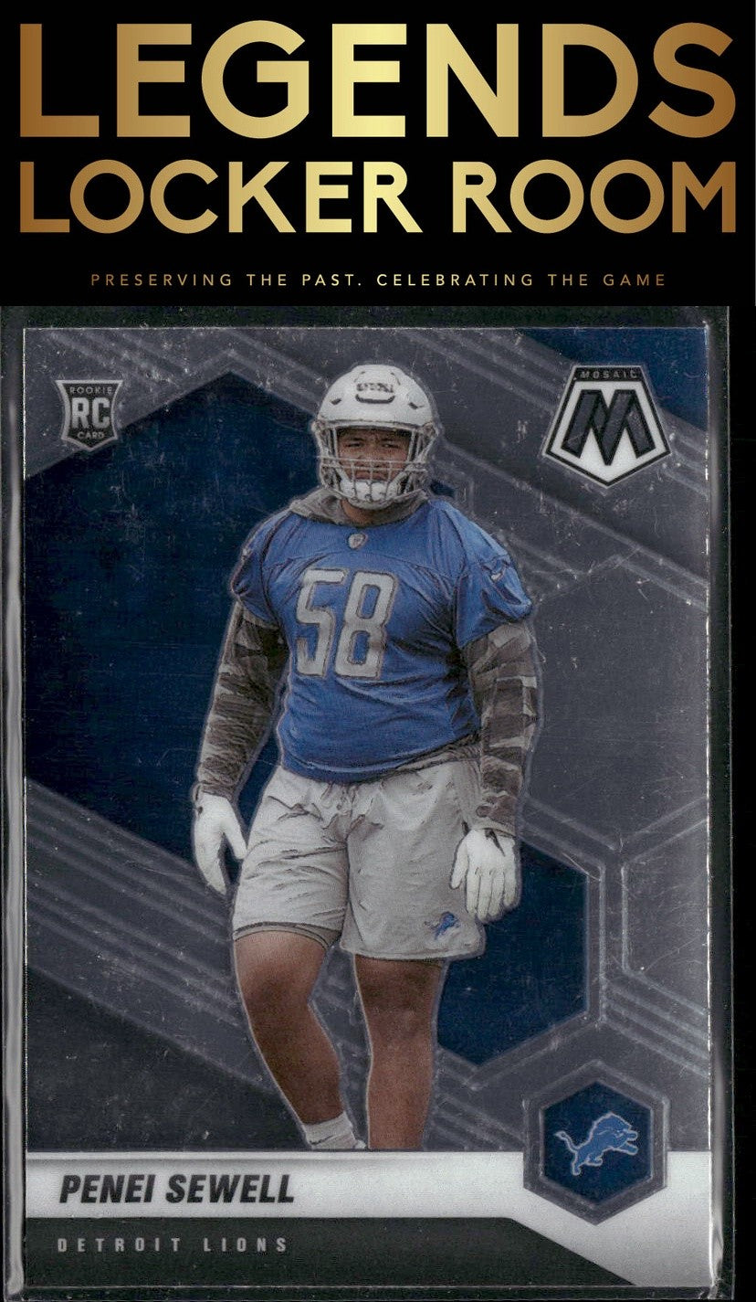 2021 Panini Mosaic #370 Penei Sewell