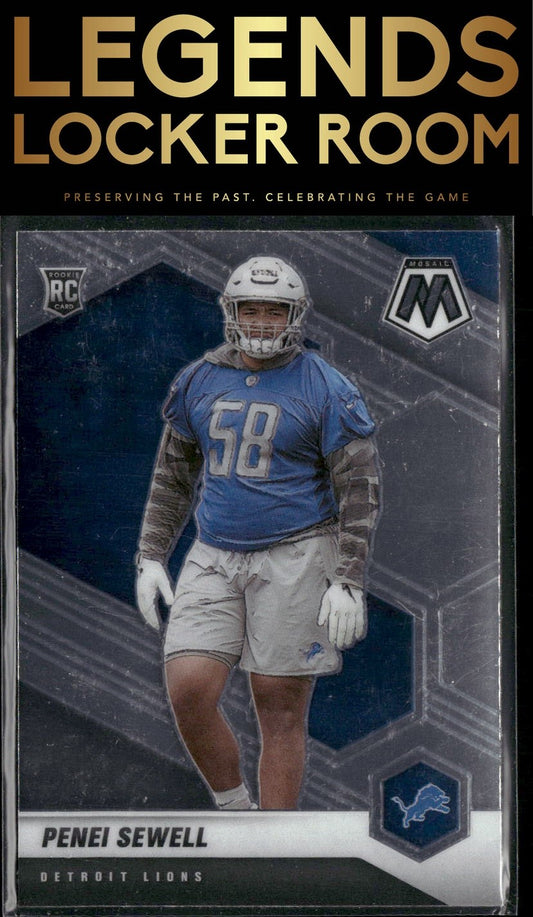 2021 Panini Mosaic #370 Penei Sewell