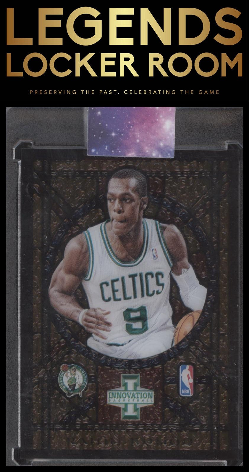 2012-13 Panini Innovation #84 Rajon Rondo Stained Glass Purple