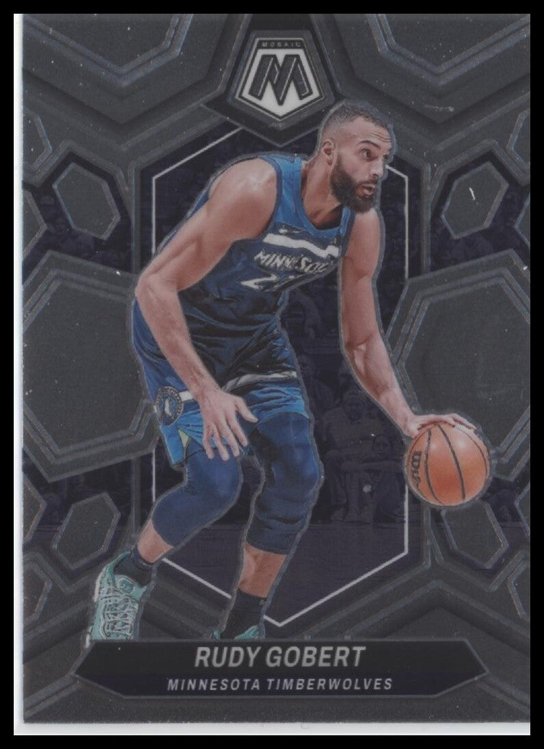 2023-24 Panini Mosaic #52 Rudy Gobert