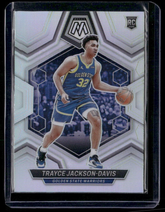 2023-24 Panini Mosaic #205 Trayce Jackson-Davis Silver