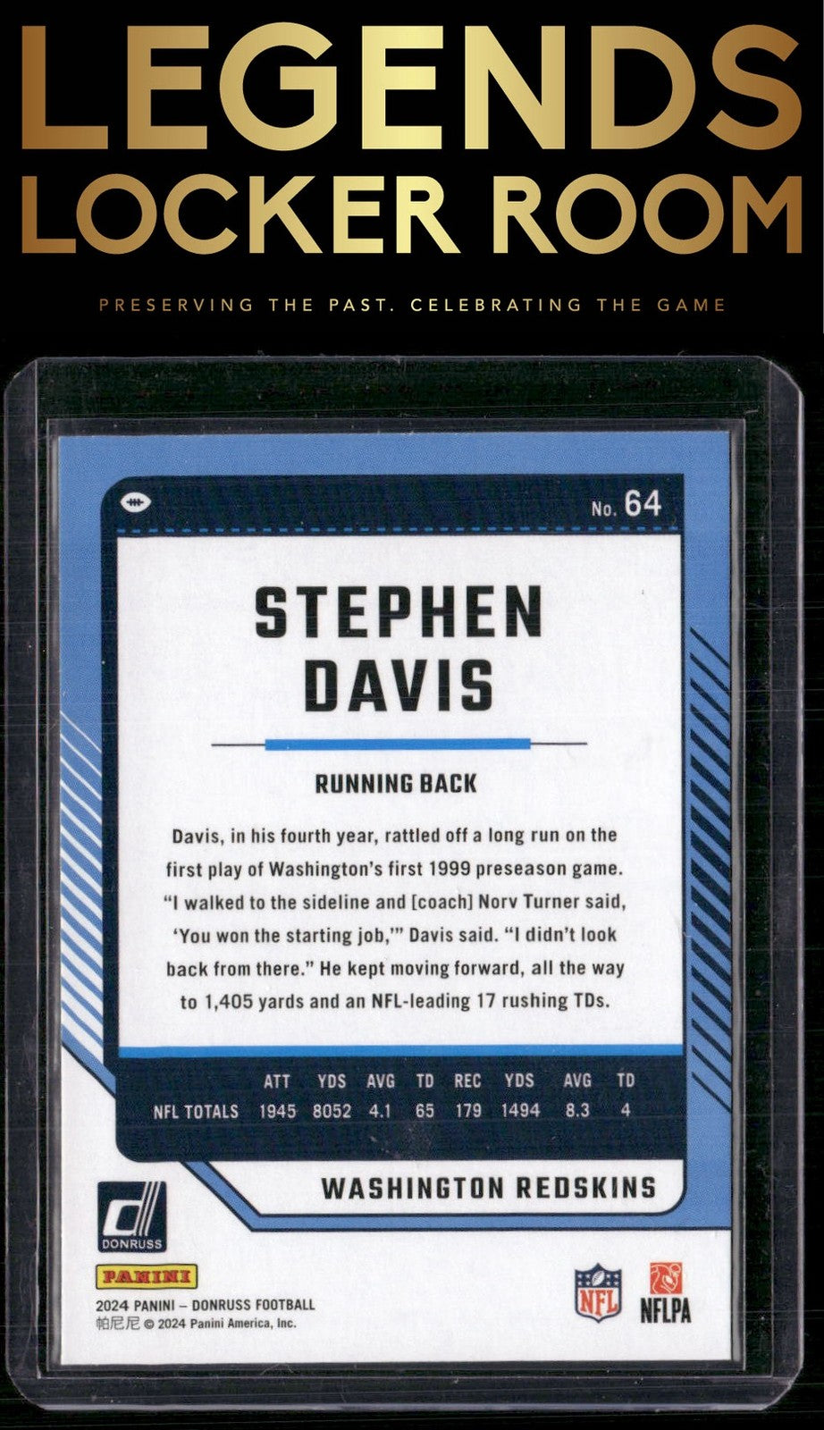 2024 Donruss #64 Stephen Davis