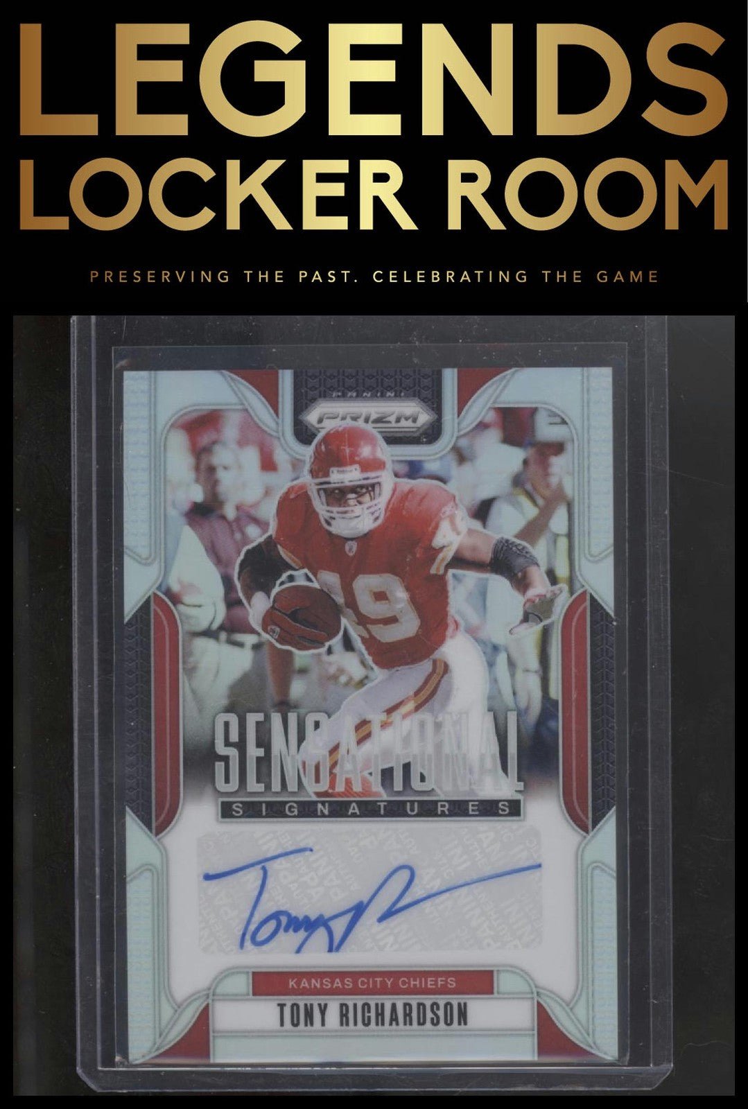 2024 Panini Prizm #SS-TRN Tony Richardson Sensational Signatures #/149