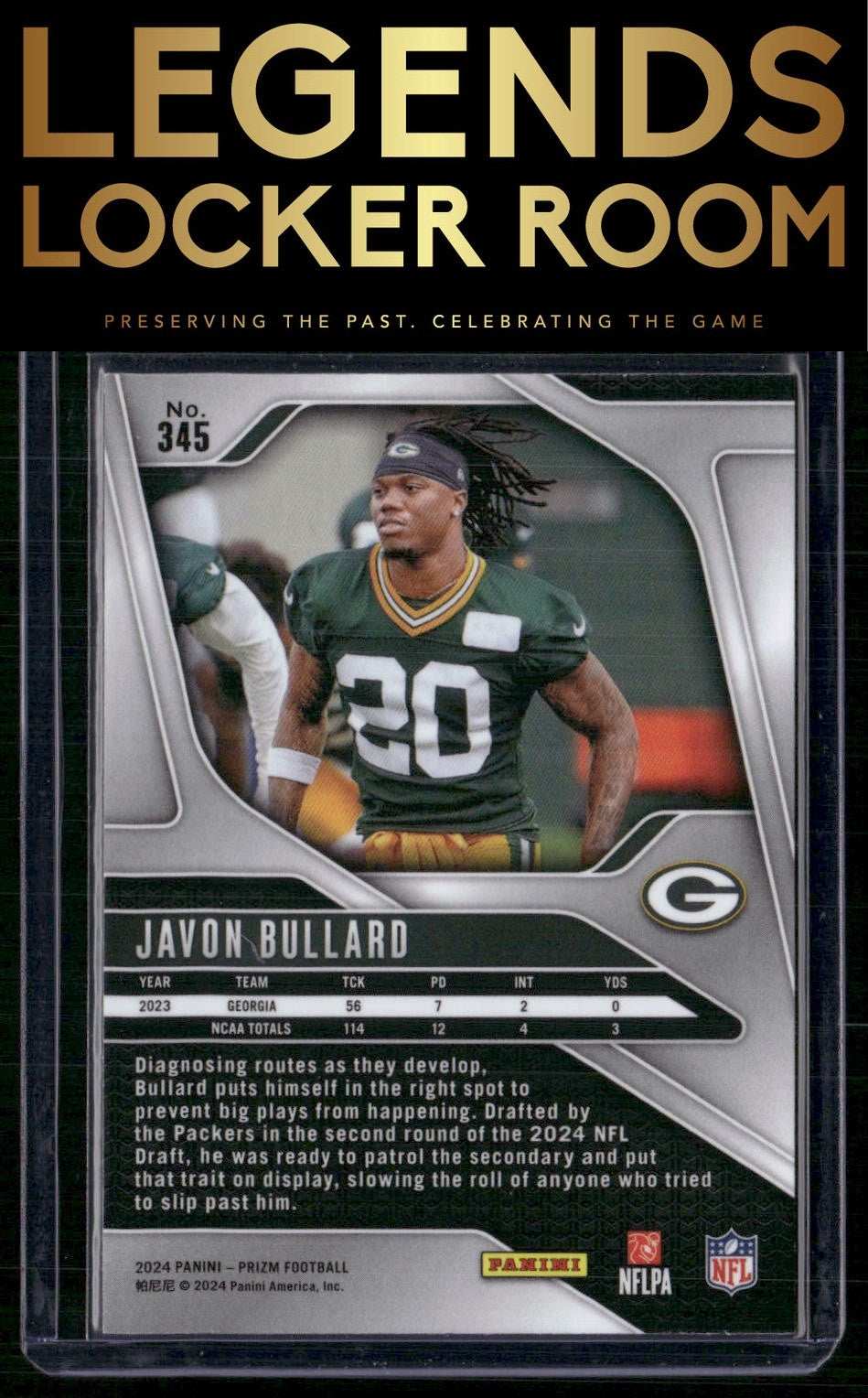 2024 Panini Prizm #345 Javon Bullard