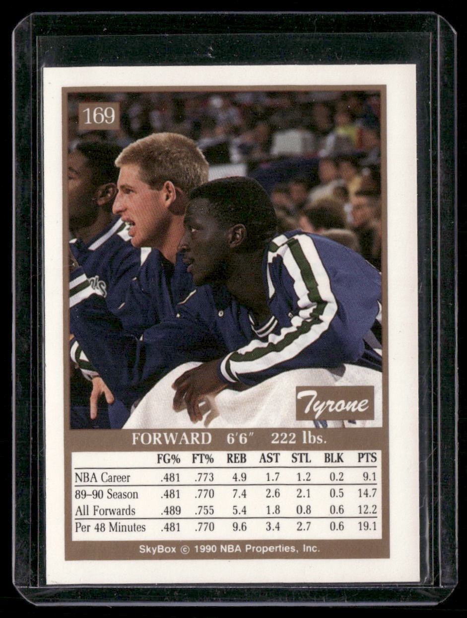 1990-91 SkyBox #169 Tyrone Corbin