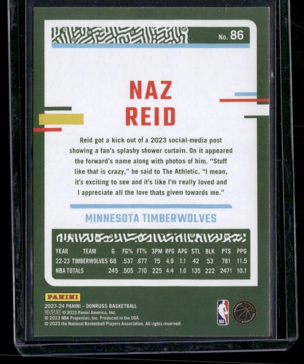2023-24 Donruss #86 Naz Reid