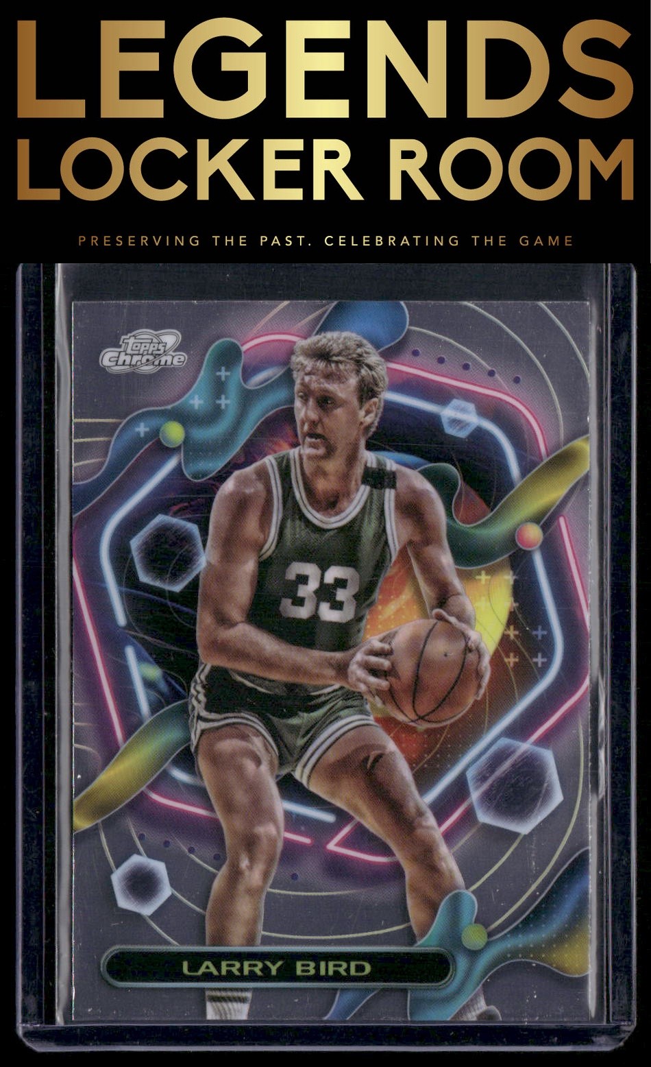 2023-24 Topps Chrome Cosmic #8 Larry Bird
