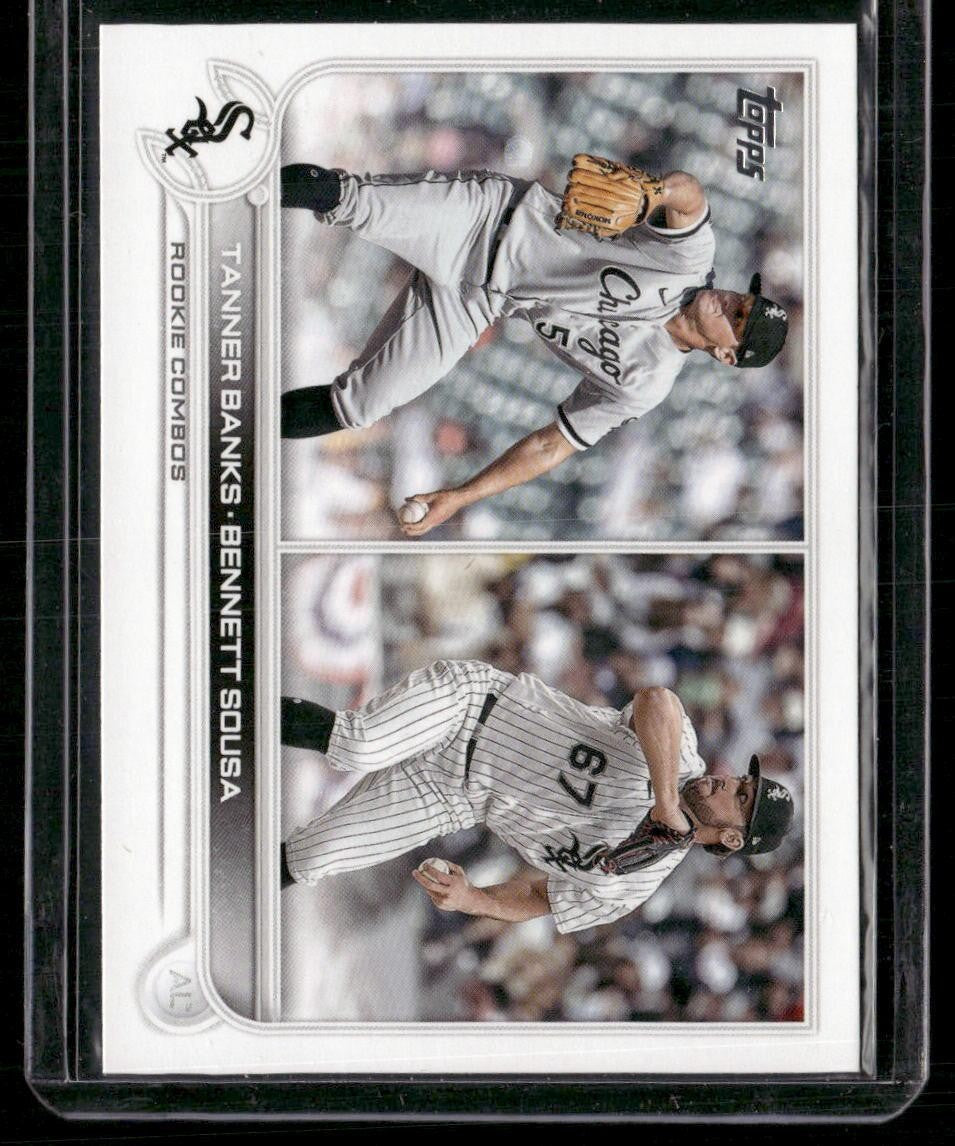 2022 Topps Update #US146 Tanner Banks / Bennett Sousa RCOM